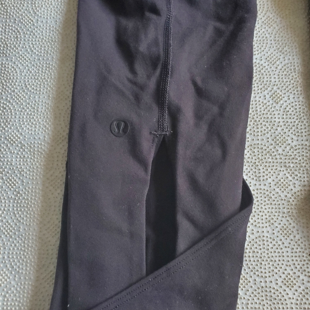 Black Athletic Leggings - Picture 3 of 7